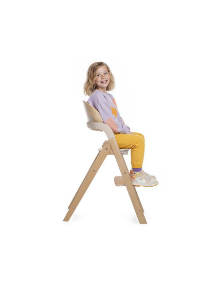 BN-8420421093405,Scaun de masa multifunctional pliabil, Jane, Forest, De la 6 luni la adult, Din lemn fag, Greutate maxima 100 K