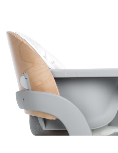 BN-8420421093405,Scaun de masa multifunctional pliabil, Jane, Forest, De la 6 luni la adult, Din lemn fag, Greutate maxima 100 K