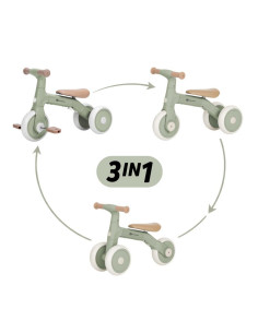 BN-614877,Bicicleta/tricicleta, Petite&Mars, Bingo, 3 in 1, Multifunctionala, Cu/fara pedale, Ghidon directionabil, Sa reglabila 2