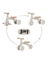 BN-614929,Bicicleta/tricicleta, Petite&Mars, Bingo, 3 in 1, Multifunctionala, Cu/fara pedale, Ghidon directionabil, Sa reglabila