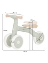 BN-614929,Bicicleta/tricicleta, Petite&Mars, Bingo, 3 in 1, Multifunctionala, Cu/fara pedale, Ghidon directionabil, Sa reglabila