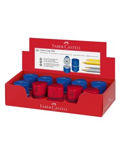 FC183801/ROSU,Ascutitoare Faber-Castell Tripla Grip 2001, Rosu 2