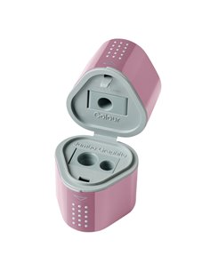 Ascutitoare tripla grip 2001 rose faber-castell. 2