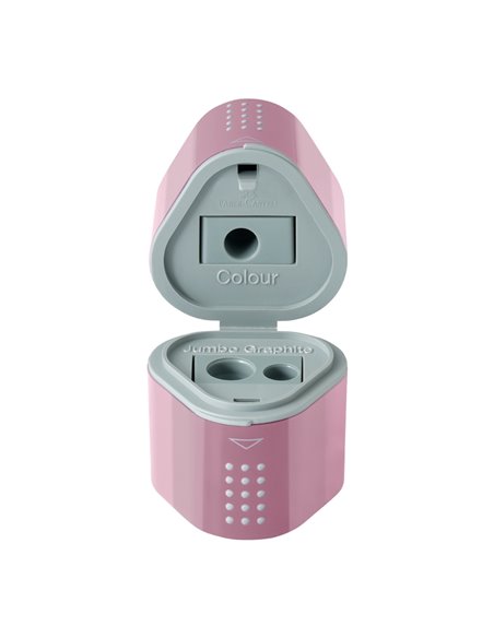 Ascutitoare tripla grip 2001 rose faber-castell.