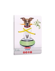 9480640,Caiet Herlitz A5 48 file dictando, Motiv Cool dog 2