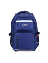Ghiozdan scoala Daco GH5009, 5 compartimente, 46 x 33 x 18 cm, Albastru inchis