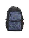 Ghiozdan scoala Daco GH5011, 4 compartimente, 46 x 33 x 18 cm, Verde inchis/negru