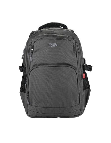 Ghiozdan scoala Daco GH5012, 4 compartimente, 46 x 33 x 18 cm, Verde inchis