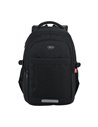 Ghiozdan scoala Daco GH5007, 5 compartimente, 46 x 33 x 18 cm, Negru