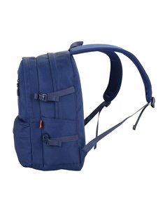 Ghiozdan scoala Daco GH5006, 4 compartimente, 46 x 33 x 18 cm, Albastru inchis 2
