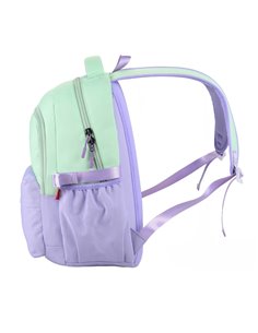 Ghiozdan scoala Daco GH5005T, 3 compartimente, 45 x 33 x 18 cm, Mov/verde 2