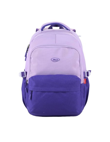 Ghiozdan scoala Daco GH5005M, 3 compartimente, 45 x 33 x 18 cm, Mov