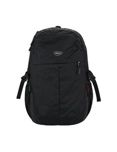 Ghiozdan scoala Daco GH5016, 3 compartimente, 46 x 33 x 18 cm, Negru