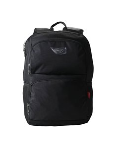 Ghiozdan scoala Daco GH5001, 3 compartimente, 45 x 33 x 18 cm, Negru