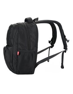 Ghiozdan scoala Daco GH5000N, 3 compartimente, 43 x 32 x 17 cm, Negru 2