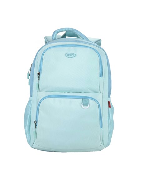 Ghiozdan scoala Daco GH5000T, 3 compartimente, 43 x 32 x 17 cm, Turcoaz