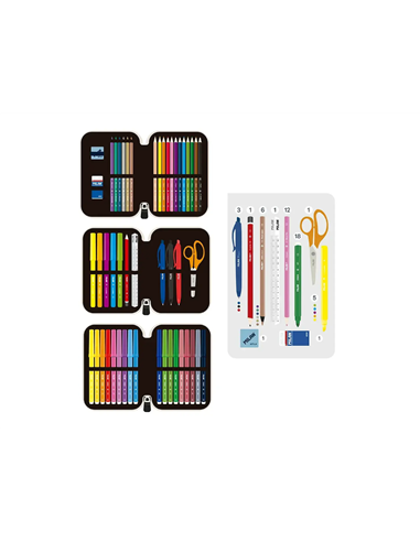 Penar echipat Milan 1364SPT, 3 fermoare, Motiv sports