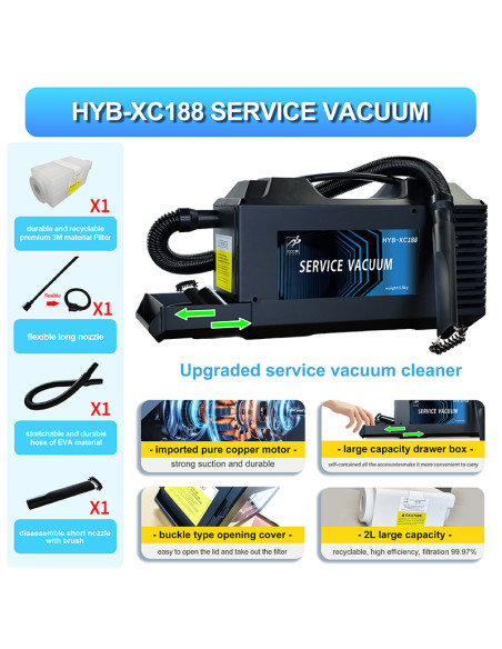 EP-13253,Aspirator toner HYB VAX130 XC188 NEUTRAL PACKING