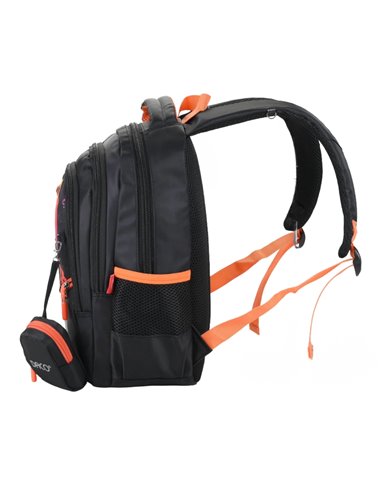 Ghiozdan scoala Daco GH3519, 4 compartimente, 38 x 30 x 17 cm, Astronaut