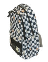 PL017,Ghiozdan Strigo PL017, 46 x 32 x 24 cm, Alb si Negru