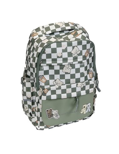 PL015,Ghiozdan Strigo PL015, 46 x 32 x 24 cm, Menta