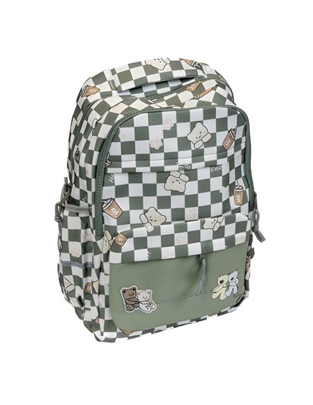 PL015,Ghiozdan Strigo PL015, 46 x 32 x 24 cm, Menta