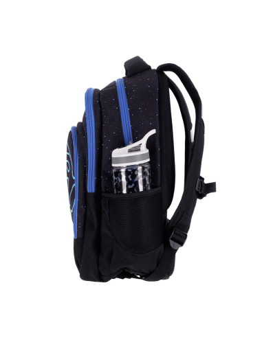 PL006,Ghiozdan Strigo Misty + Black Cosmos PL006, 24 L, 39 x 27 x 18 cm