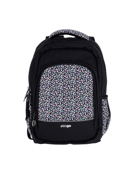 PL007,Ghiozdan Strigo Misty + Black Pastel PL007, 24 L, 39 x 27 x 18 cm