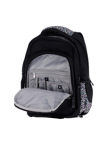 PL007,Ghiozdan Strigo Misty + Black Pastel PL007, 24 L, 39 x 27 x 18 cm