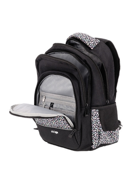 PL007,Ghiozdan Strigo Misty + Black Pastel PL007, 24 L, 39 x 27 x 18 cm