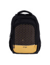 PL008,Ghiozdan Strigo Misty + Black Honeycomb PL008, 24 L, 39 x 27 x 18 cm