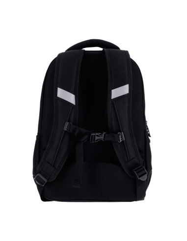 PL008,Ghiozdan Strigo Misty + Black Honeycomb PL008, 24 L, 39 x 27 x 18 cm
