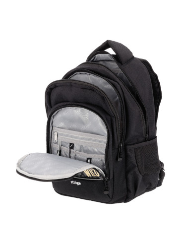 PL002,Ghiozdan Strigo Misty + Black Wild PL002, 24 L, 39 x 27 x 18 cm