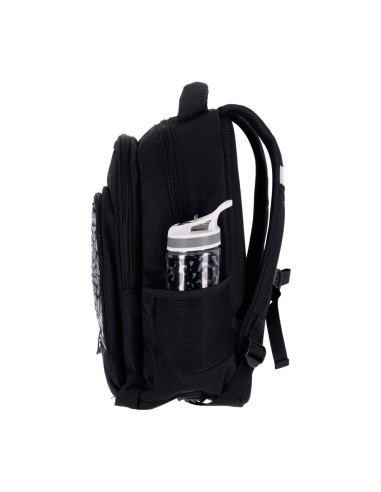 PL002,Ghiozdan Strigo Misty + Black Wild PL002, 24 L, 39 x 27 x 18 cm