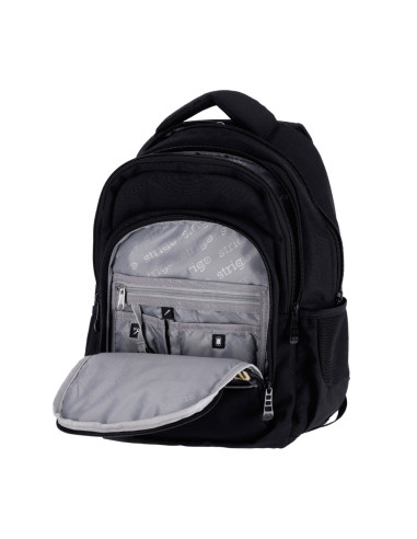 PL002,Ghiozdan Strigo Misty + Black Wild PL002, 24 L, 39 x 27 x 18 cm