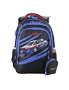 Ghiozdan scoala Daco GH3518, 4 compartimente, 38 x 30 x 17 cm, Car