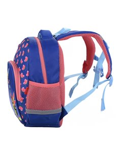 Ghiozdan gradinita Daco GH259, 2 compartimente, 33 x 25 x 13 cm, Zane fermecate 2