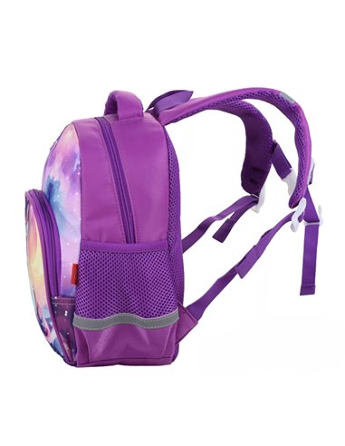 Ghiozdan gradinita Daco GH261, 2 compartimente, 33 x 25 x 13 cm, Unicorn