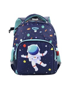 Ghiozdan gradinita Daco GH264, 2 compartimente, 33 x 25 x 13 cm, Astronaut