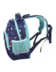 Ghiozdan gradinita Daco GH264, 2 compartimente, 33 x 25 x 13 cm, Astronaut 2