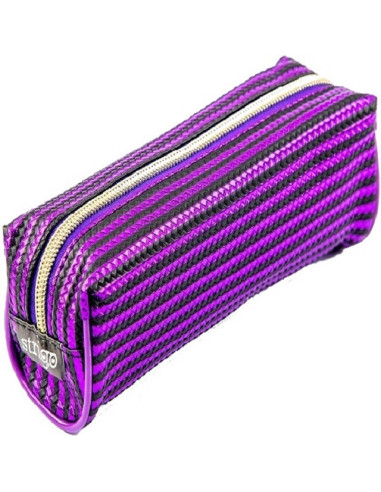 SSC107,Penar etui tip cliindru Strigo SSC107, metalic Mov