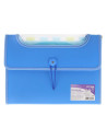 SF104,Mapa Strigo Plastic Extensibil A4, 12 Compartimente, albastru SF104
