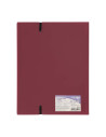 SF094,Mapa Strigo, PP, A4, cu elastic, 40 folii protectie, maro SF094