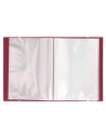 SF094,Mapa Strigo, PP, A4, cu elastic, 40 folii protectie, maro SF094