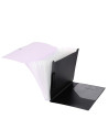 SF050,Mapa Strigo PP, A4, 13 compartimente, inchidere cu elastic, clips metalic, mov SF050