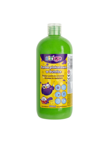 SSC310,Guase Strigo SSC310 in recipient 500 ml, Verde deschis