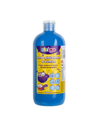 SSC307,Guase Strigo SSC307 in recipient 500 ml, Albastru deschis