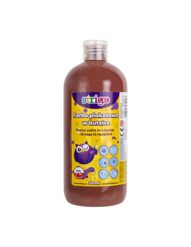 SSC312,Guase Strigo SSC312 in recipient 500 ml, Maro