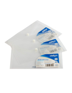 SF009,Mapa plic cu capsa Strigo SF009 PP, A5, HORIZONTAL TRANSPARENT 2