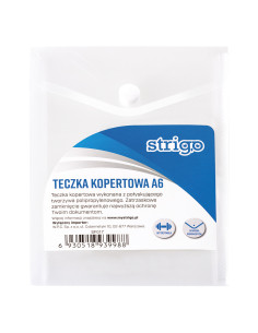 SF017,Mapa plic cu capsa Strigo SF017 PP, A6, VERTICAL